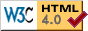 Valid HTML4!